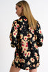 Shan Soie Silk puff sleeve blouse